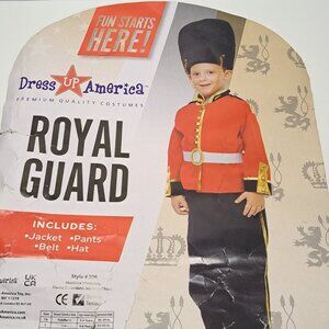 Dress Up America Youth L 12-14 Nutcracker Royal Guard Costume 4pc Set Christmas